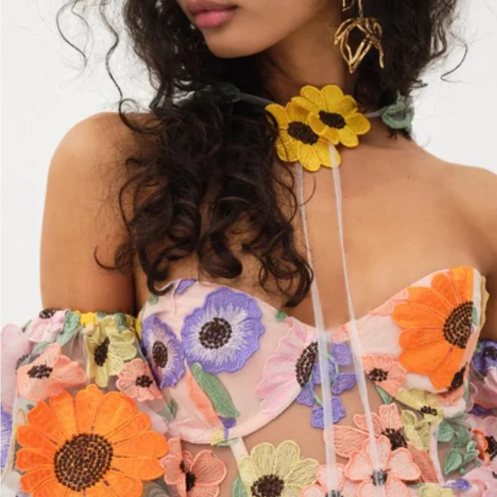 For Love And Lemons Prato Mini Dress - Picture 2 of 5